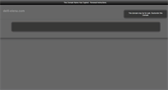 Desktop Screenshot of delfi-elena.com